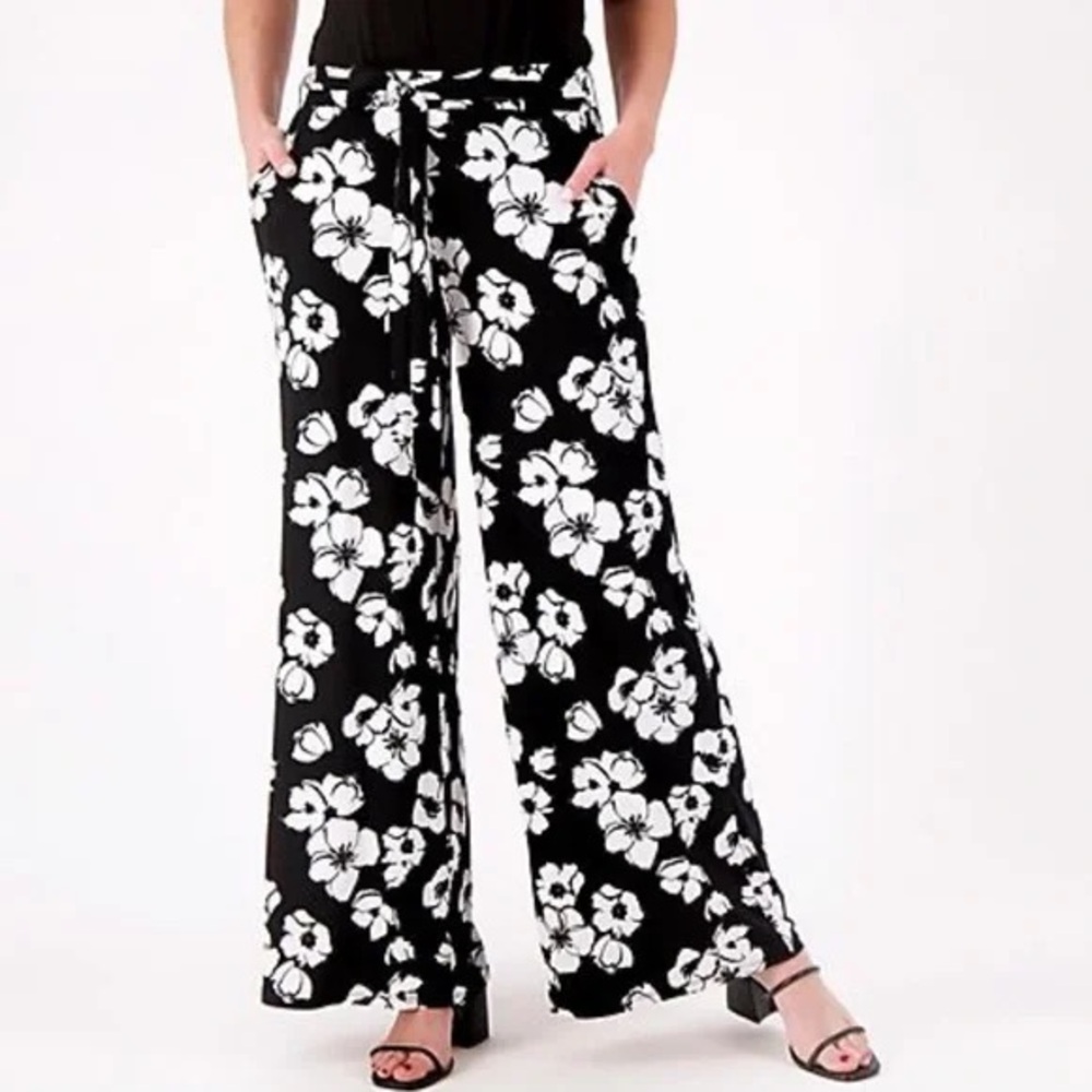 GIRL WITH CURVES Wide Leg Pant  A591115